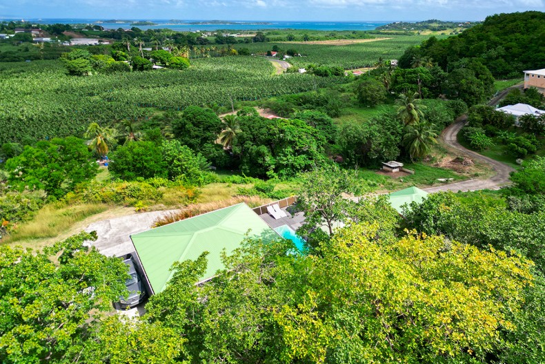 Maison le françois location martinique piscine vue mer